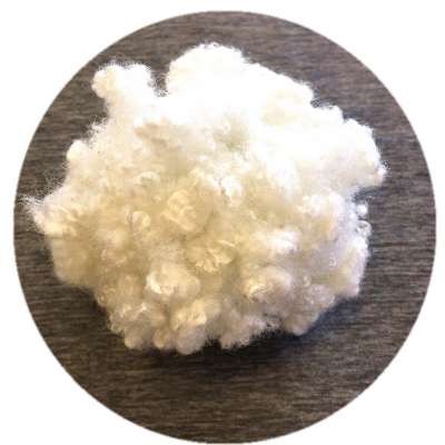 100% White/Black Polyester Fiber Hcs From Vietnam Manufacturer With Negotiable Price - Ms.Sophie