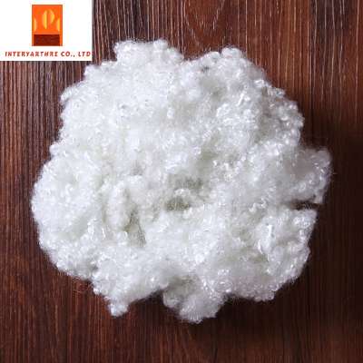 7Dx64mm Hollow Conjugated Siliconized PSF/ 100% Recycled Polyester Staple Fiber/ Fiber waste/ TC waste/ Yarn