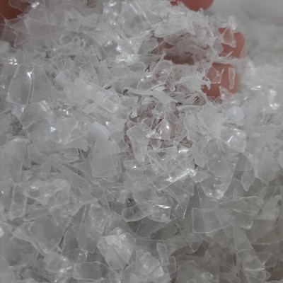 HOT WASHED 100% CLEAR PET BOTTLES FLAKES/ WHITE FLAKES AVAILABLE IN STOCK - MS KATE / Whatsapp : +84973104402